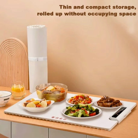 Electric Food Warming Rollable Tray+Free Bag