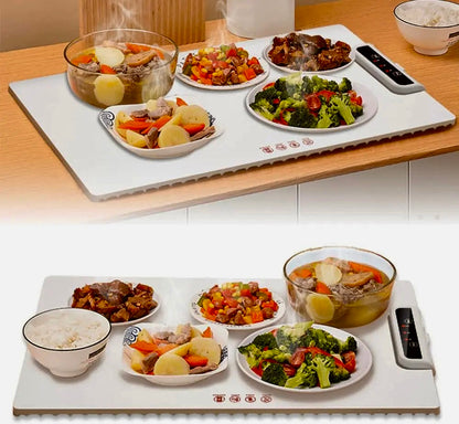 Electric Food Warming Rollable Tray+Free Bag